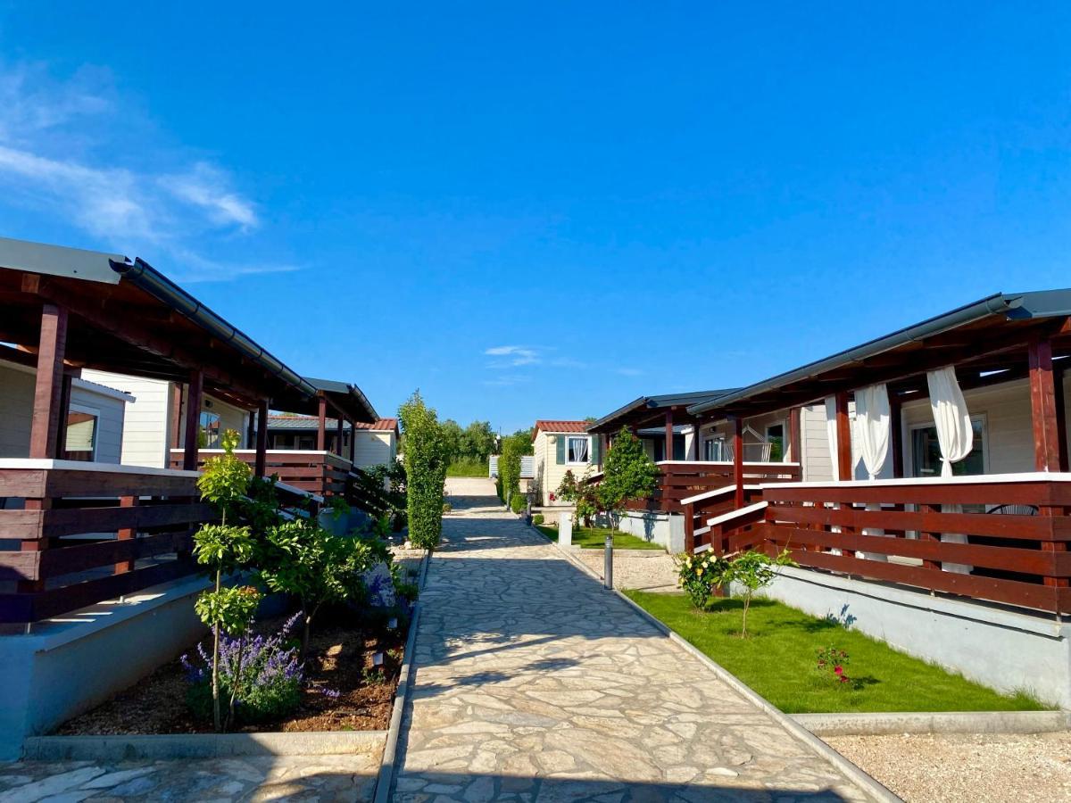 Mobile Homes Kamp Maslina, Biograd na Moru Kültér fotó