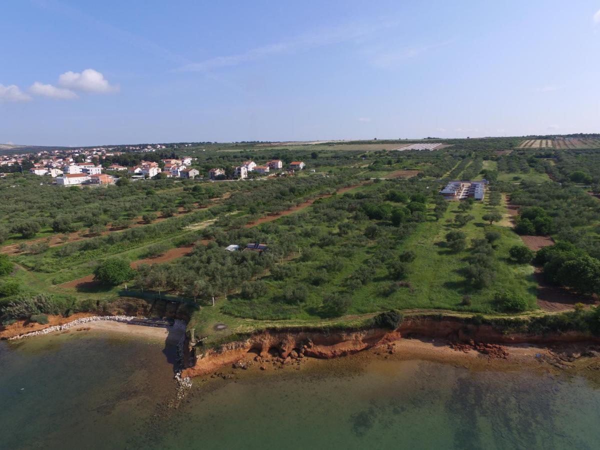 Mobile Homes Kamp Maslina, Biograd na Moru Kültér fotó
