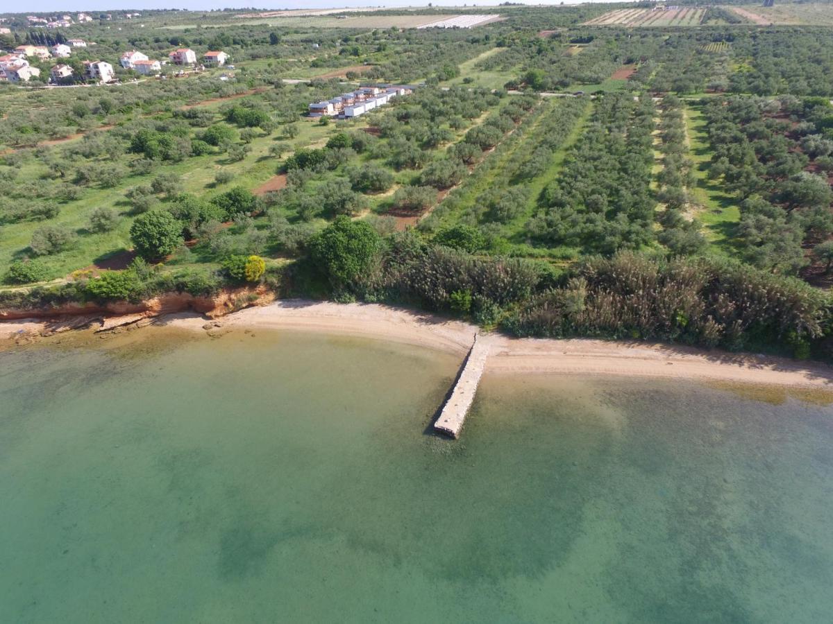 Mobile Homes Kamp Maslina, Biograd na Moru Kültér fotó